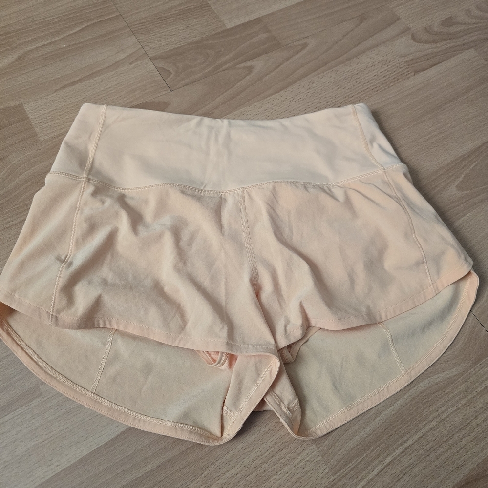 Lululemon Athletica Light Peach Shorts